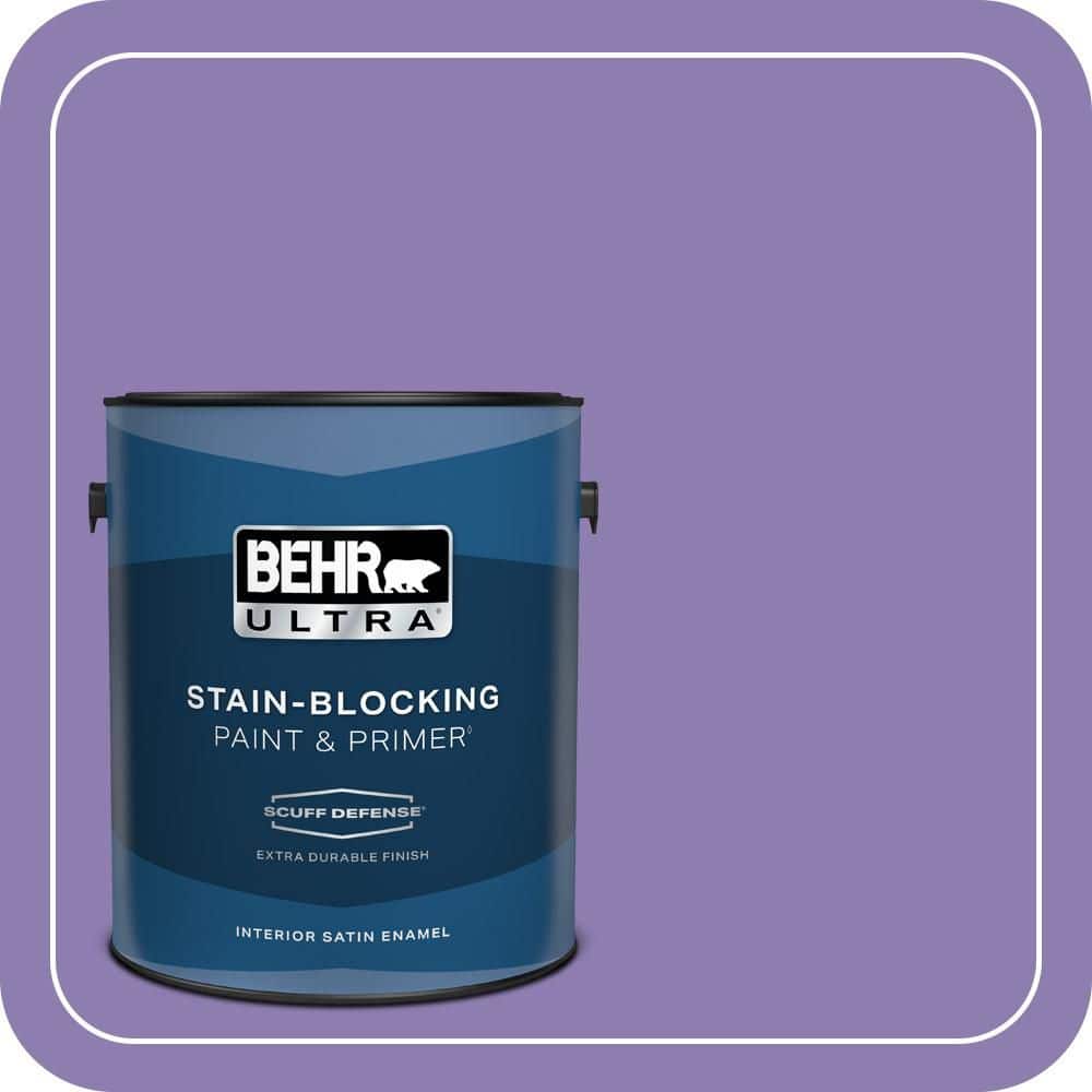 1 gal. #PPU16-04 Purple Agate Extra Durable Satin Enamel Interior Paint & Primer price history on PriceWatchPro