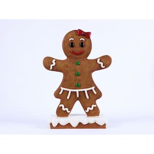 Gingerbread Girl Garden Statue
