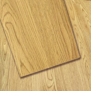 Tan 3 MIL x 6 in. W x 36 in. L Peel and Stick Waterproof Luxury Vinyl Plank Flooring (15 sq. ft./case)