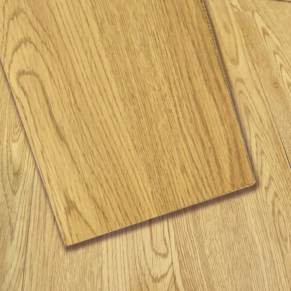 Dundee Deco Tan 3 MIL x 6 in. W x 36 in. L Peel and Stick Waterproof Luxury Vinyl Plank Flooring (15 sq. ft./case)