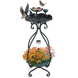 31 in. x 12 in. x 12 in. Indoor/Outdoor Bronze Plastic Plant Stand Outdoor Kits and Accessories