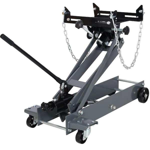 Gray Steel Hydraulic Transmission Service Jack, Flloor Jack, 1 Ton Capacity 2200lb