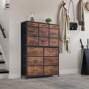 knee length dresses for ladies GABRIEL - Chest of 6 Drawers - Bedroom Dresser Storage Cabinet Sideboard -  Concrete H28