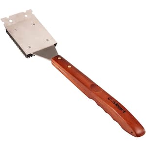 18.5 in. Grill Brush with Wood Handle