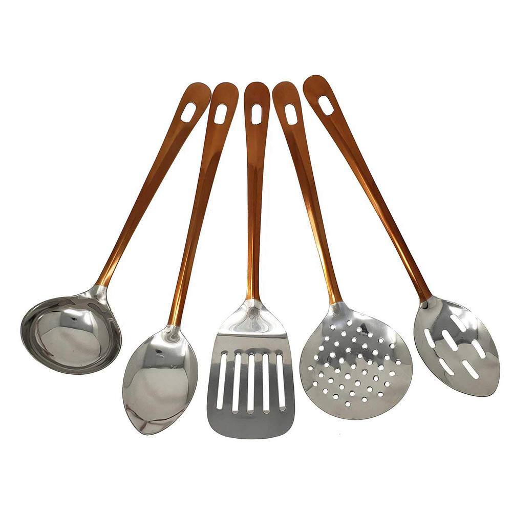 Salad sauce rice small ladle 18/10 Stainless Steel Kitchen Utensil Serving Soup Ladles Slotted Spoon 1.5 oz