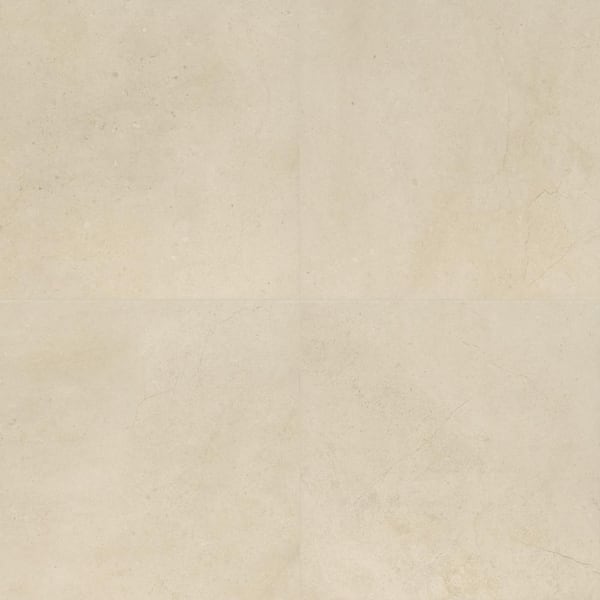 MSI Chacon Ivory 24 in. x 24 in. Matte Porcelain Floor and Wall Tile (4 sq. ft./Each)