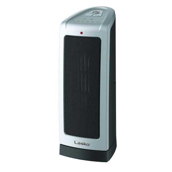 Lasko Desk Tower 1500-Watt Electric 16 Ceramic Oscillating Space Heater  5309 - The Home Depot