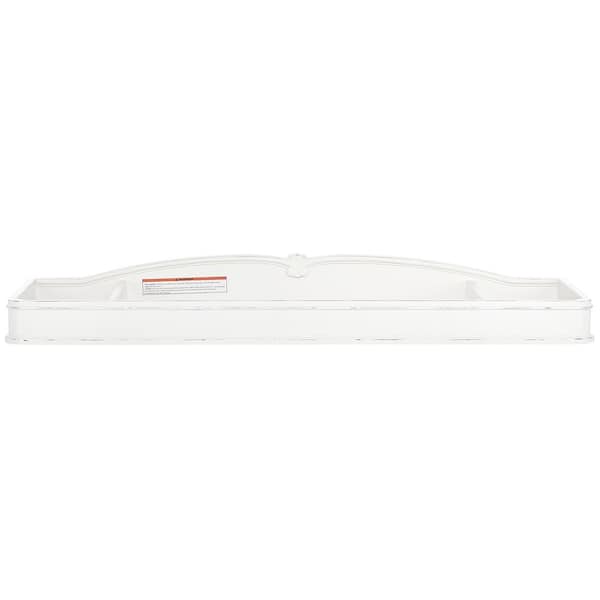 Evolur Westbury Aged 8 in. White Changing Tray