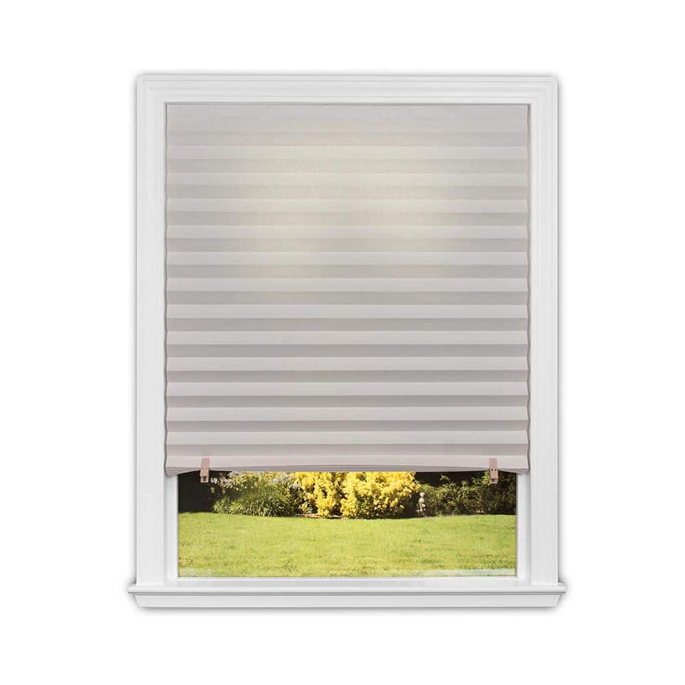 No Tools Original Light Filtering Pleated Paper Shade Natural, 48 in. W x 72 in. L, 4 Pack price history on PriceWatchPro