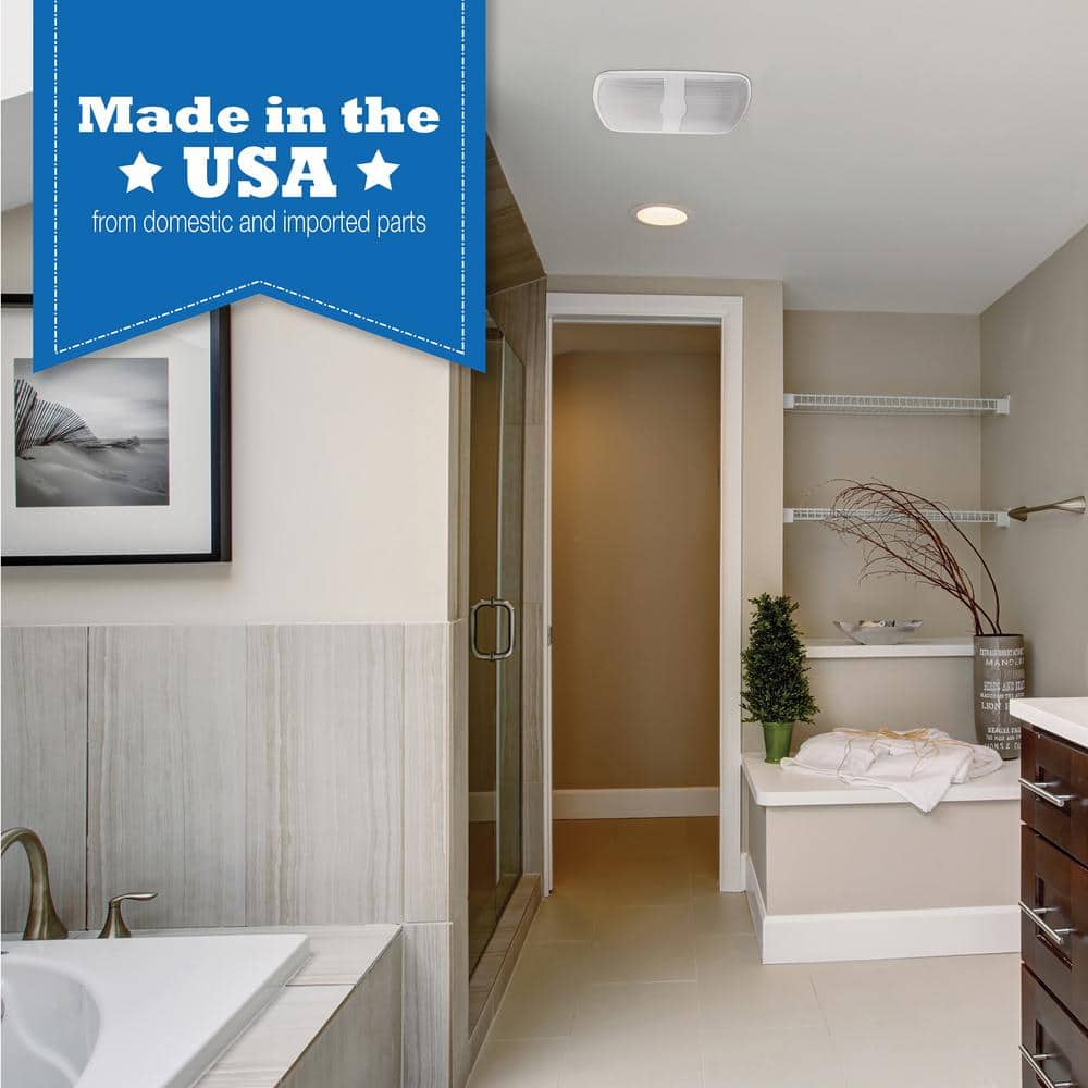 Energy Star White Ceiling Mounted Exhaust Fan