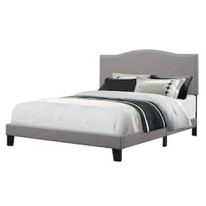 Kiley Glacier Gray King Bed in One