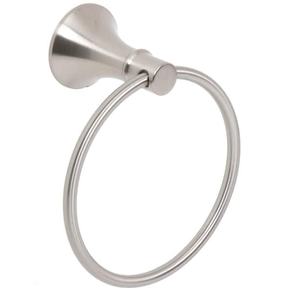 Sadira Towel Ring in Brushed Nickel