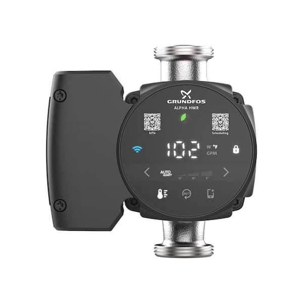 Grundfos ALPHA HWR 15-55 SU/T High-Efficiency Hot Water ECM 