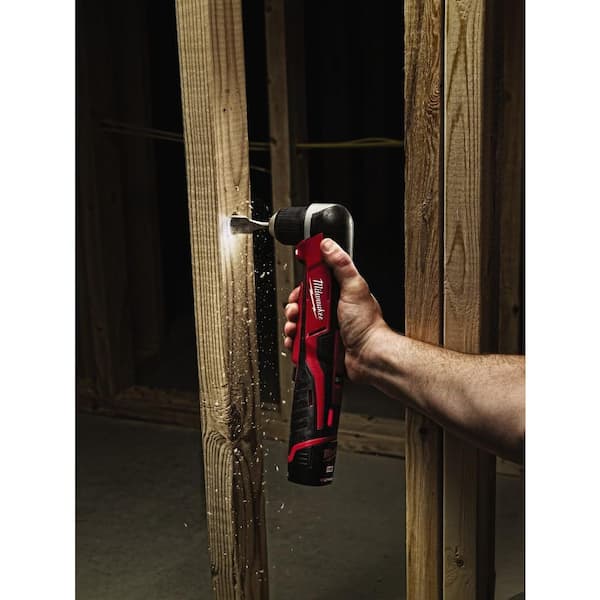 Milwaukee M18 18V Lithium-Ion Cordless 3/8 in. Right-Angle Drill  (Tool-Only) 2615-20 - The Home Depot