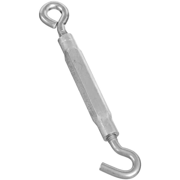 National Hardware 1/4 in. x 7-1/2 in. Zinc Plated Hook/Eye Turnbuckle