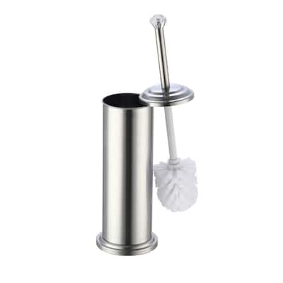 Diamond Top Stainless Steel Toilet Brush Holder