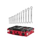 SAE Combination Ratcheting Wrench Set (15-Piece) with PACKOUT 22 in. Tool Box
