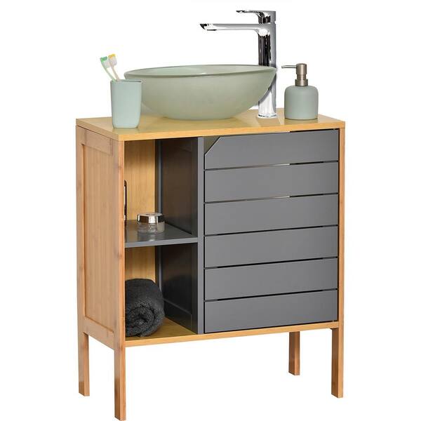Freestanding Bath Vanity Cabinet Only, Bathroom Vanity Pedestal Cabinets Home Depot