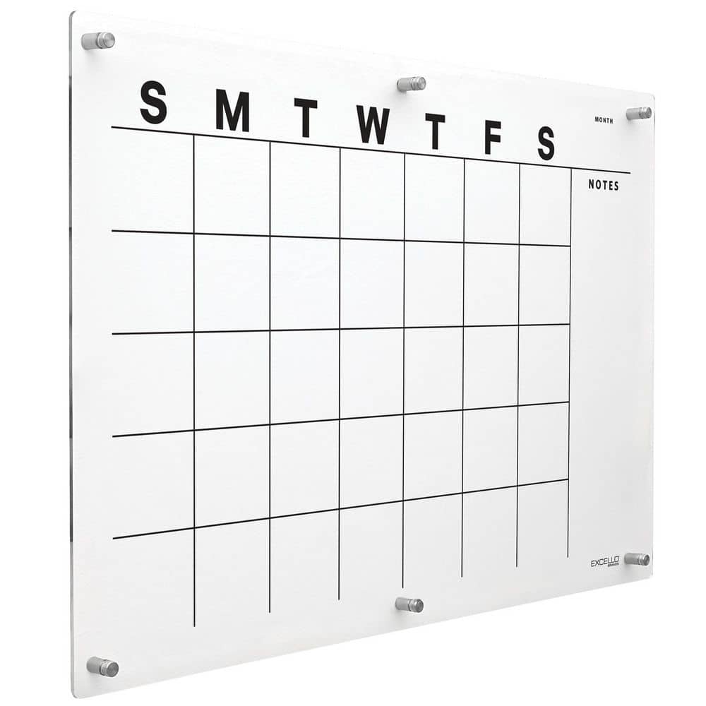 20 in. x 30 in. Acrylic Calendar Board-Black price history on PriceWatchPro