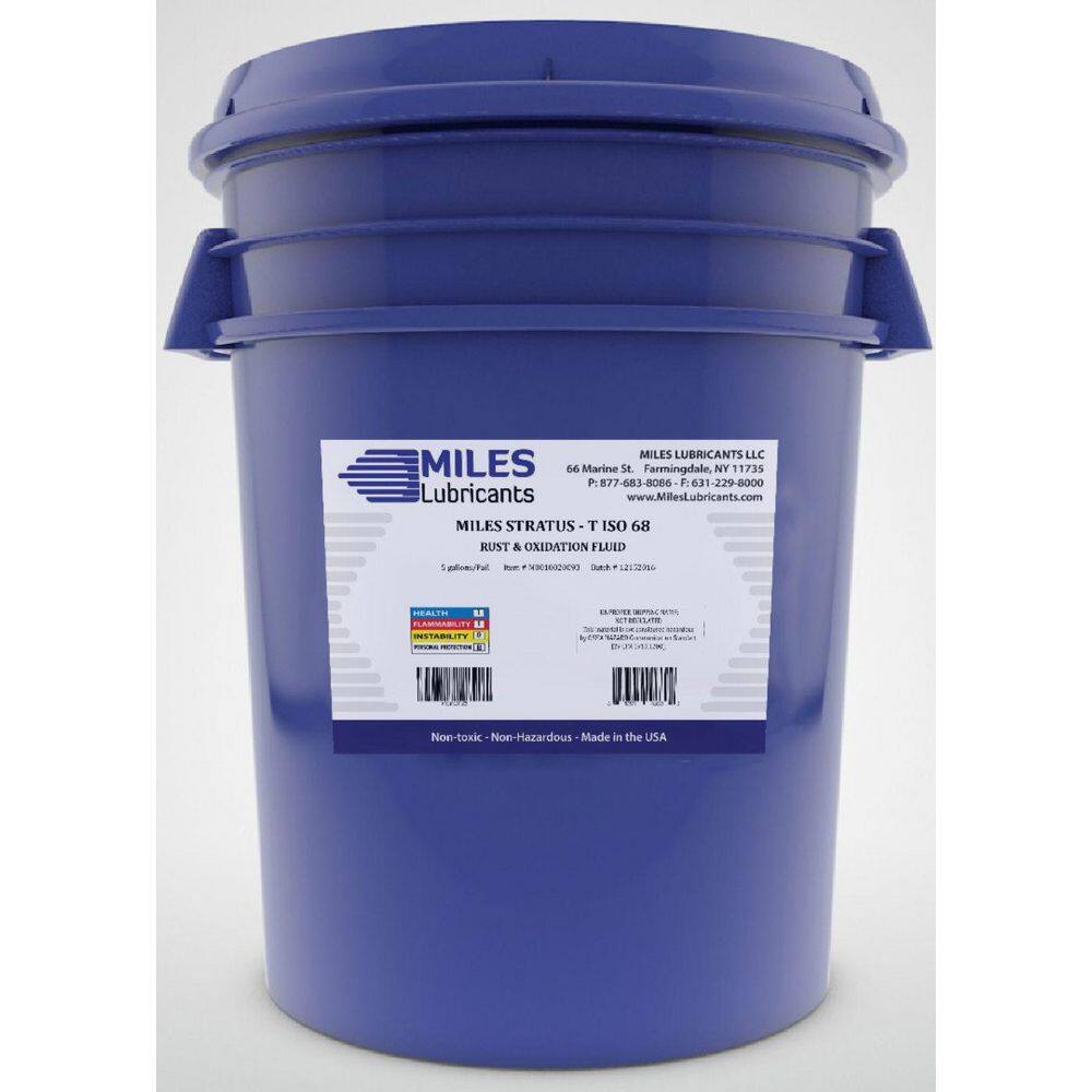 Miles Stratus-T-68 Rust and Oxidation Hydraulic Fluid 5 Gal. Pail price history on PriceWatchPro