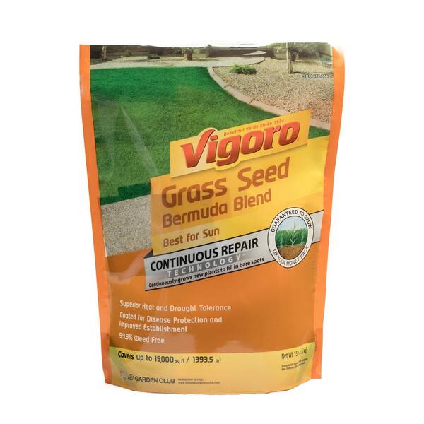 Vigoro 15 Lb Bermuda Grass Seed Blend Hg The Home Depot