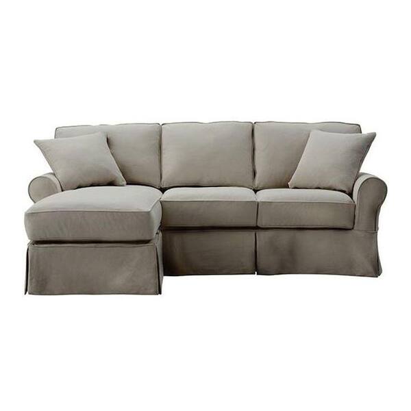 Unbranded Mayfair 2-Piece Classic Smoke Sectional