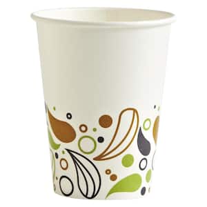 Deerfield 12 oz. Disposable Paper Cups, Cold Drinks, 20 Cups / Sleeve, 50 Sleeves / Carton
