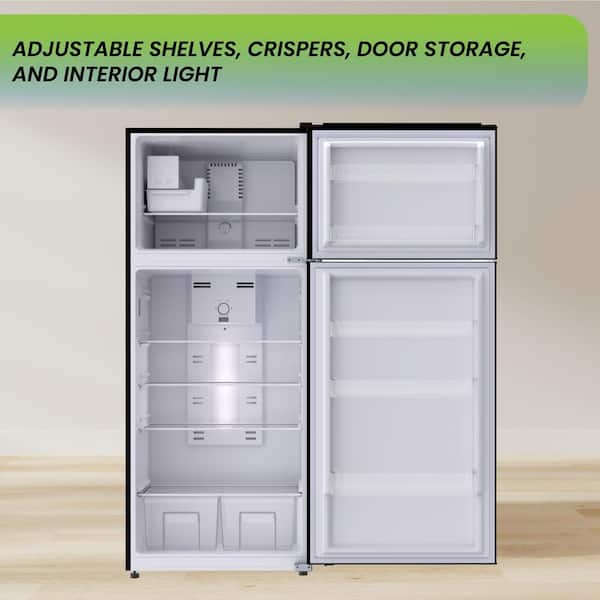 ConServ 30 in. RETRO Refrigerator 18cf Top Mount w/AUTOMATIC ICE