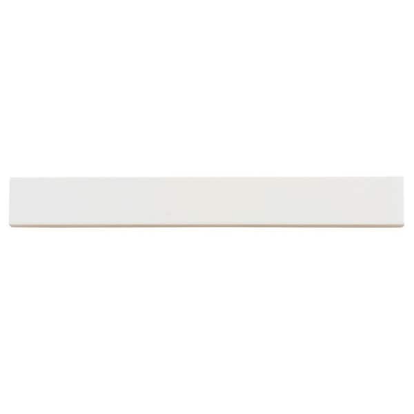 Horizonte 2 in. x 16 in. Glossy Snow White Ceramic Subway Wall Tile (10.76 sq. ft./case)-50 Pack