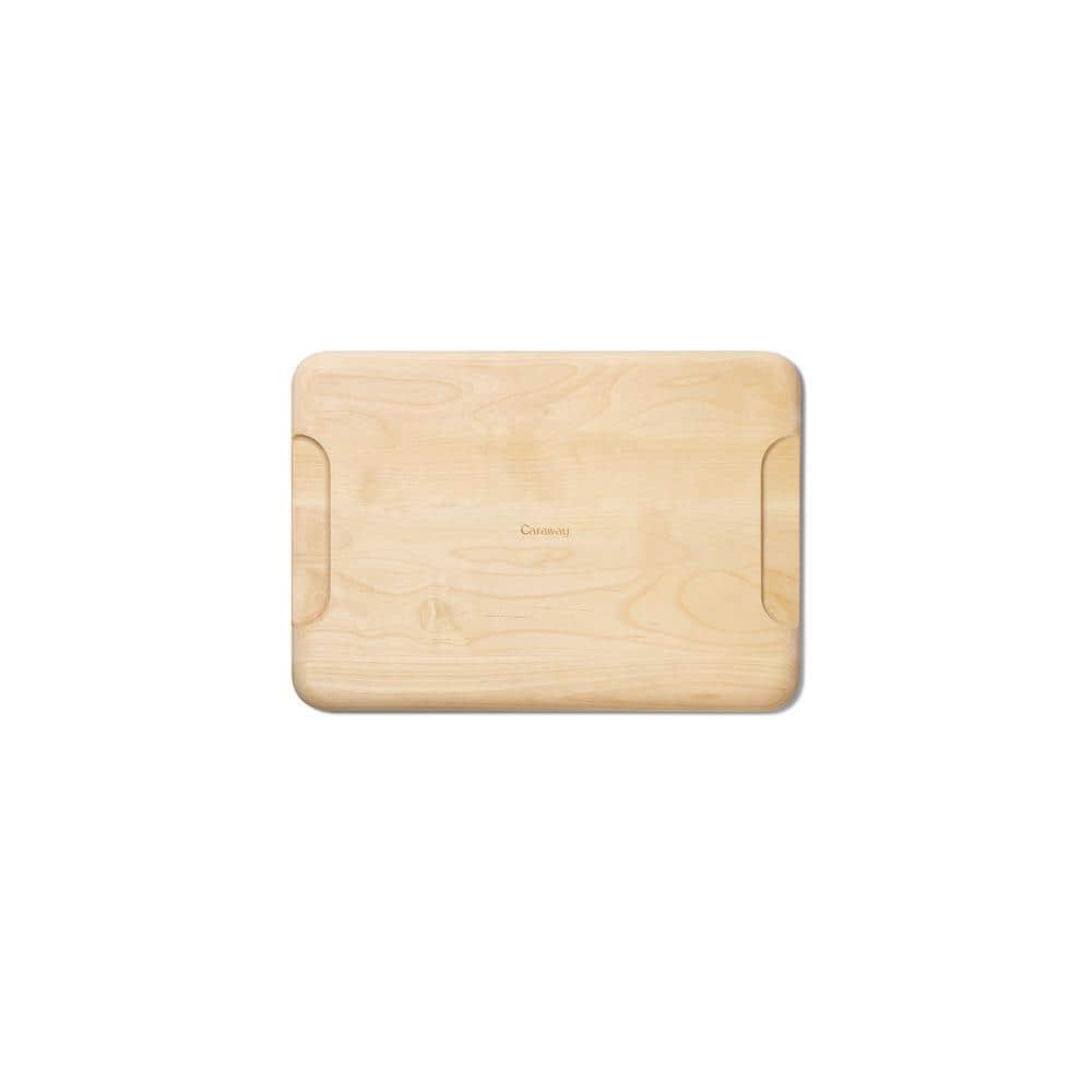 Large Birch Wood Cutting Board with Recessed Handle