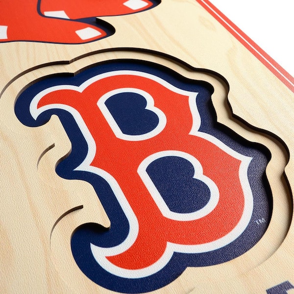 YouTheFan MLB Boston Red Sox Wooden 8 in. x 32 in. 3D Stadium Banner-Fenway  Park 0952374 - The Home Depot