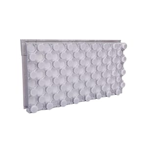 24 in. x 4 ft. R-10 Insulated Radiant Pex Panel