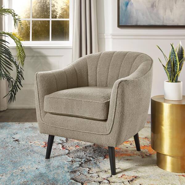 Taupe armchair discount