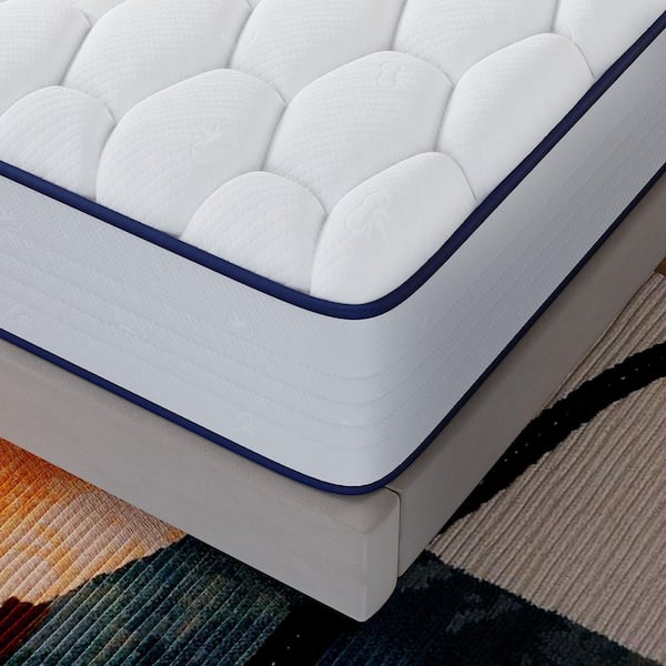 Novilla Cozy Twin Medium Firm Hybrid Mattress, 6 in. in a Box with
