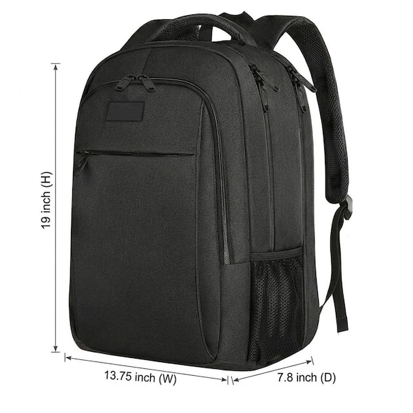 best anti theft travel backpack for women Fmeida Purse Convertible Nylon Backpack Beige Coach makeup cosmetics travel RnR color:6005-Black Explore anywhere without worrying