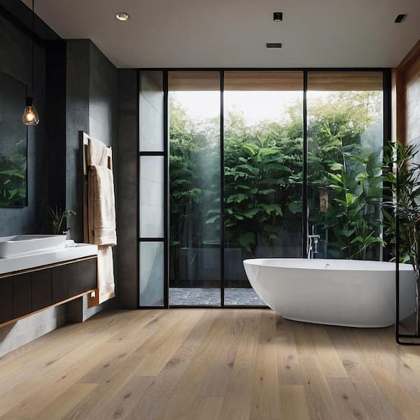 Everglades Oak 1/4 in. T x 6.5 in. W Click Lock Engineered Hardwood Flooring (21.67 sq. ft./case)