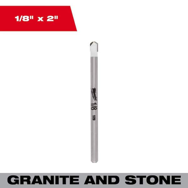 Carbide Natural Stone Drill Bit Set (4-Pack)