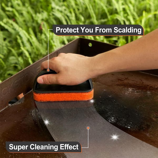 26-Piece Outdoor Flat Top Griddle Cleaning Accessories Kit for Blackstone with Scraper, Cleaning Brick and Scouring Pads
