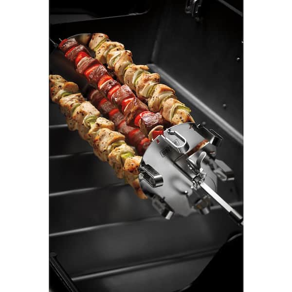 Rotisserie Kebab Grill 20 Skewers– Gas & Lava Automatic
