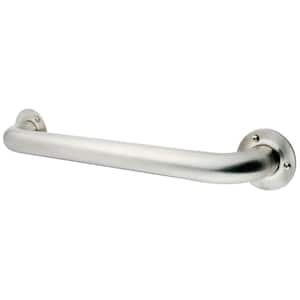 Traditional 18 in. x 1-1/4 in. Grab Bar in Brushed Nickel