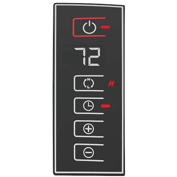 Lasko - 23 in. Electric Cyclonic Ceramic Console Heater with Remote