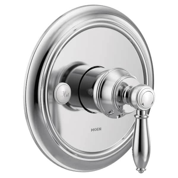 MOEN Weymouth M-CORE 3-Series 1-Handle Valve Trim Kit in Chrome (Valve ...