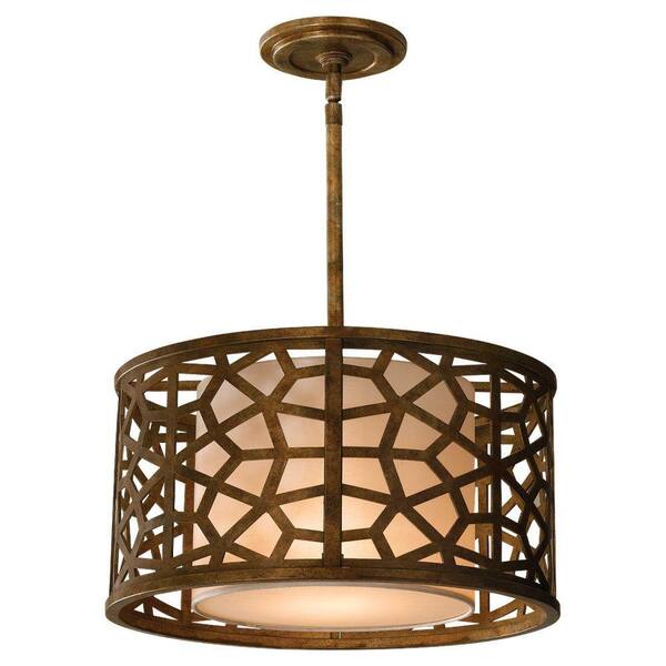 Generation Lighting Medina 1-Light Oxidized Bronze Mini Pendant