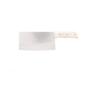 7.3 in. Stainless Steel Full Tang Big Chef Knife with Steel Handle