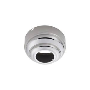 Kichler 337005OZ Slope Adapter For Ceiling Fans - 60 Degree Angled Mount For Vaulted Ceilings, Polished Nickel