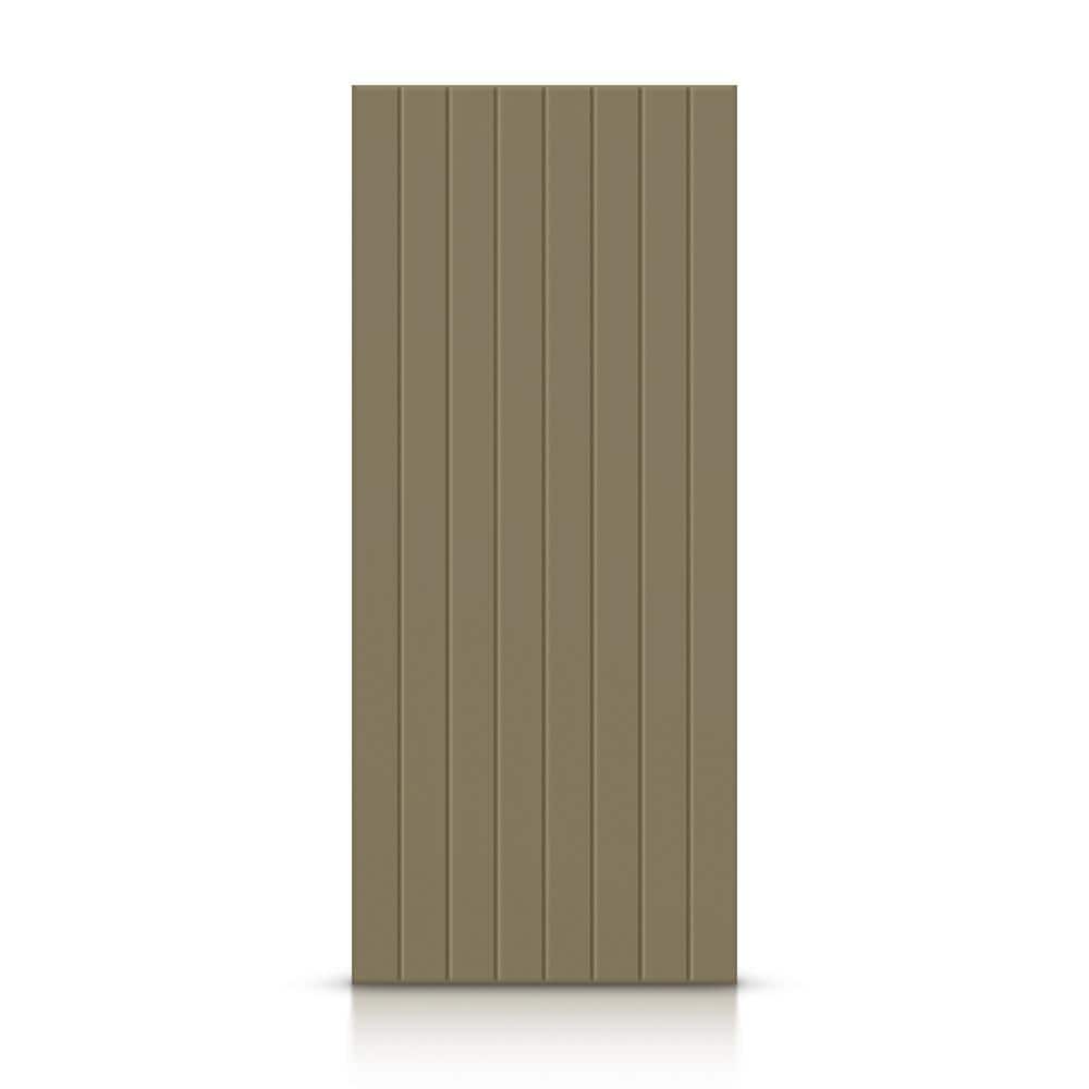 30 in. x 84 in. Hollow Core Olive Green Painted Composite MDF Interior Door Slab price history on PriceWatchPro