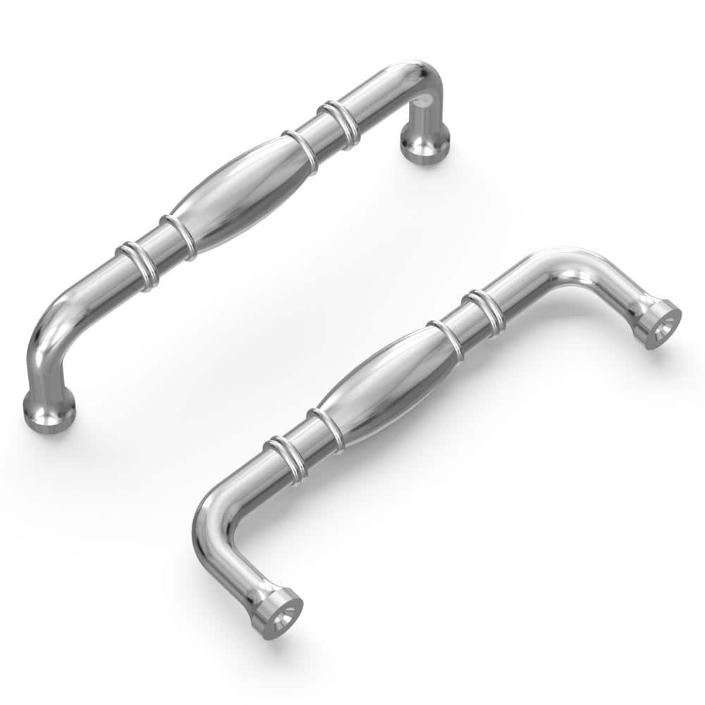 Williamsburg Collection 3-3/4 in. (96mm) Center to Center Polished Chrome Bar Cabinet Pull price history on PriceWatchPro