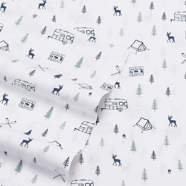 Eddie Bauer Graphic 200-Thread Count Cotton Sheet Set