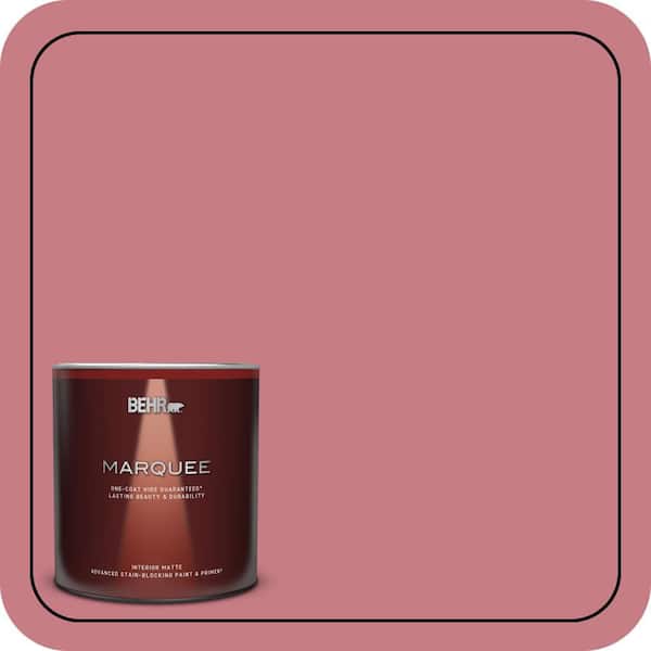 BEHR MARQUEE 1 qt. #M150-5 Enamored Matte Interior Paint & Primer