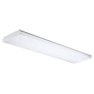 Afx Led Wrap 48 In 4 Light White, 2×4 Surface Mount Led Light Fixtures